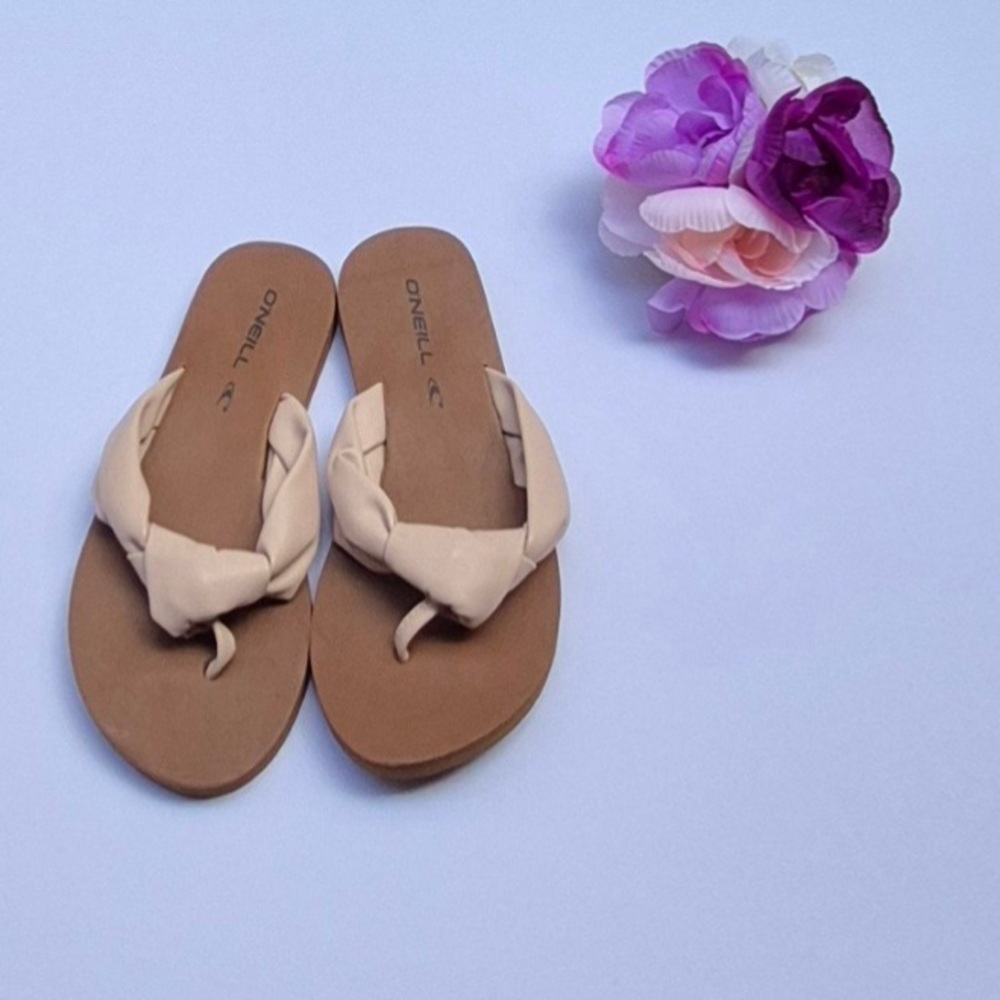O'NEILL ISLA VISTA WOMEN SANDALS COLOR BLUSH SIZE 6.